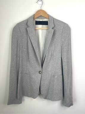 Zara Heather Gray Blazer Size 5